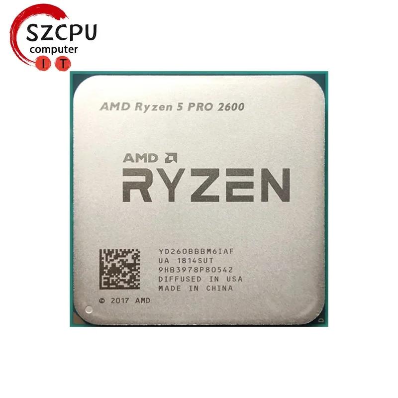 AMD ߰  5  2600 R5  2600, 3.4 GHz, 65W, YD260BBBM6IAF  AM4